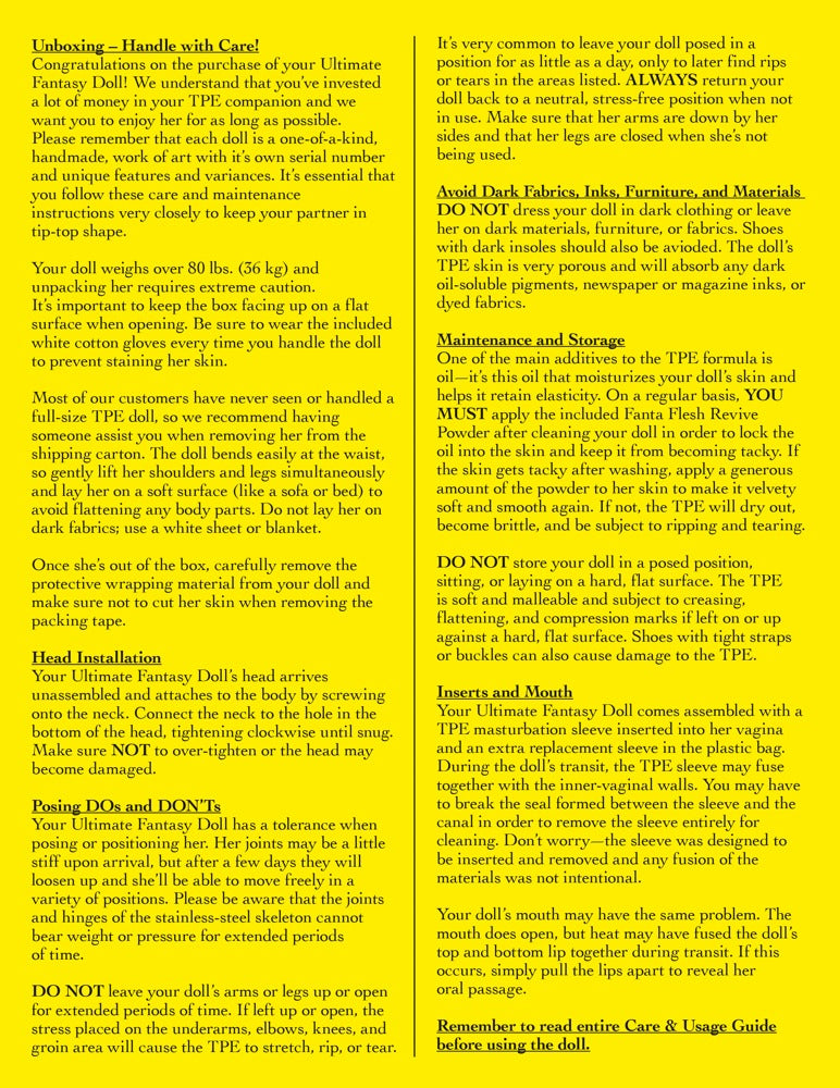 ULTIMATE FANTASY DOLLS - ULTIMATE FANTASY DOLLS CARMEN