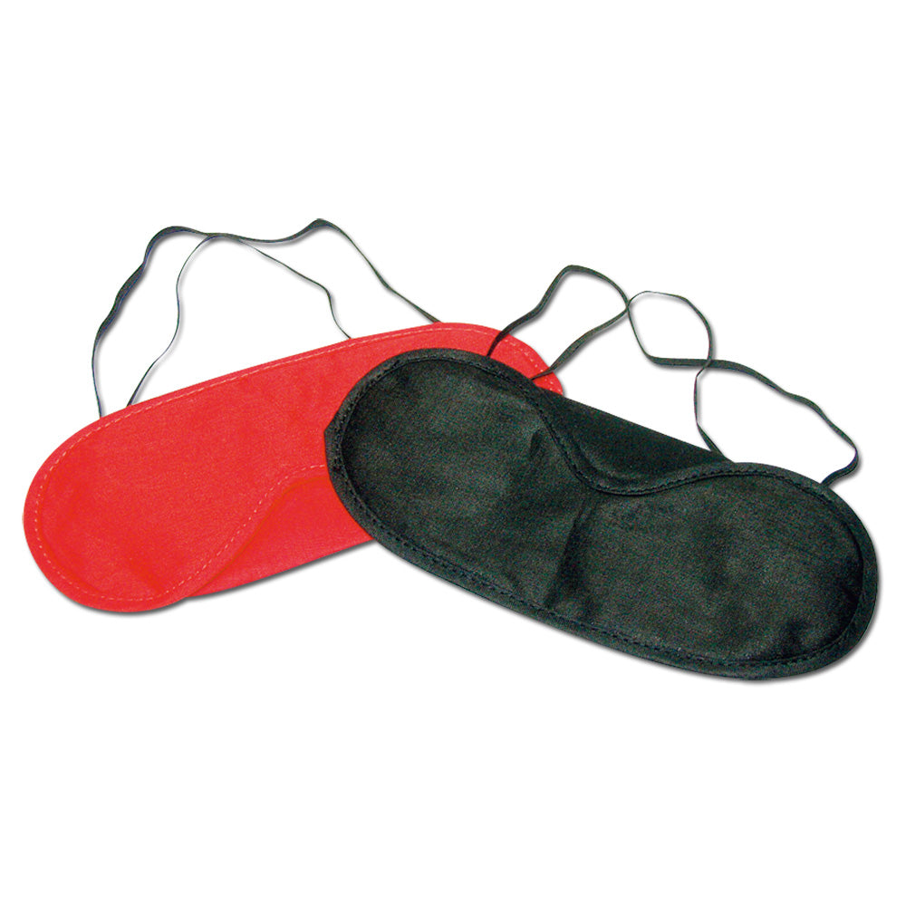COTTELLI ACCESSOIRES - BLINDFOLD SET 2 RED/BLACK