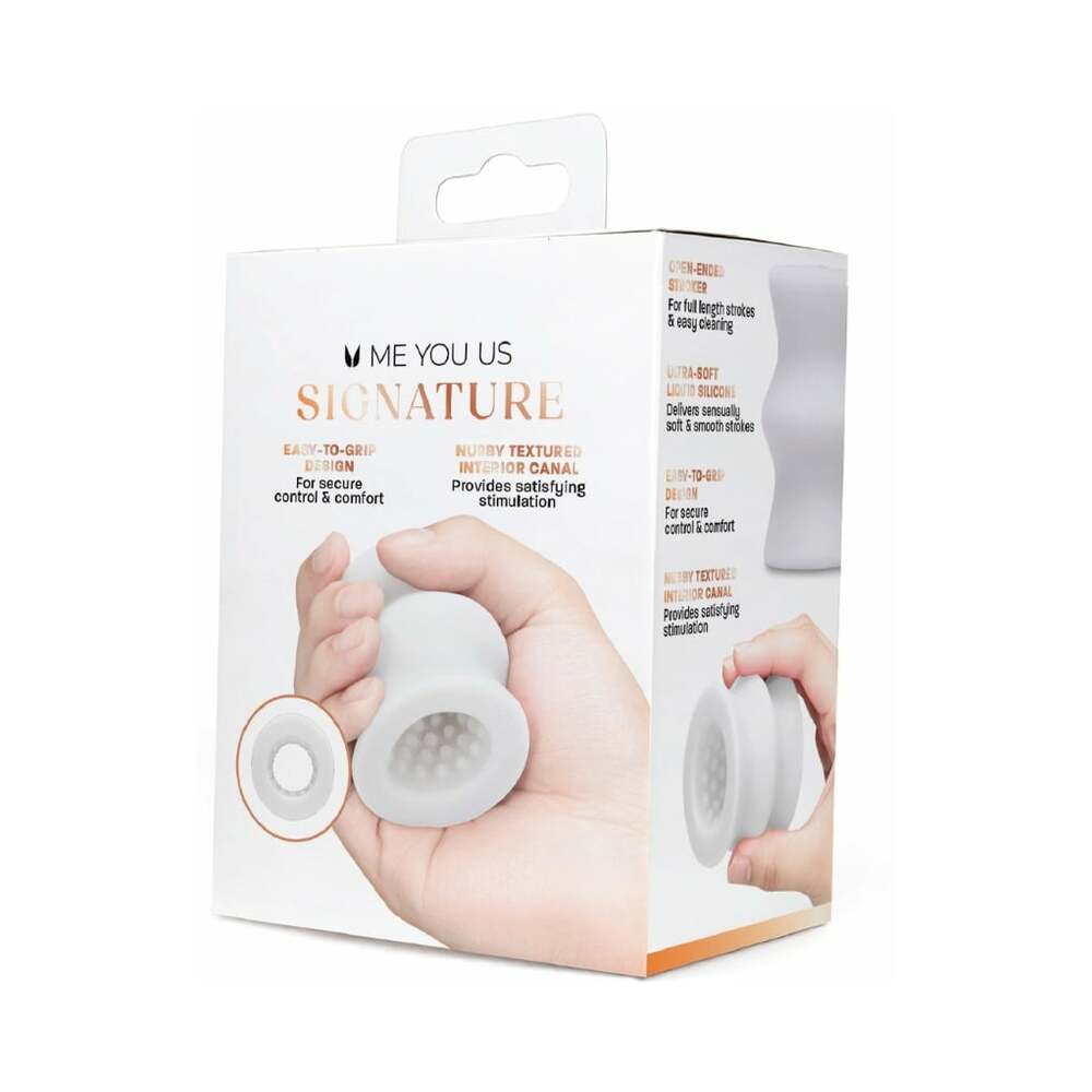 ME YOU US SIGNATURE - EL MASTURBADOR ORAL DE SILICONA TRANSPARENTE