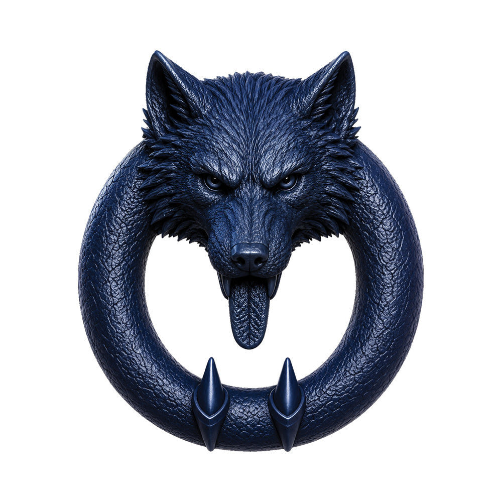HOTT PRODUCTS - WILD THINGS ANIMAL RINGS WEAR WOLF 10 FUNCTION LIQUID SILICONE