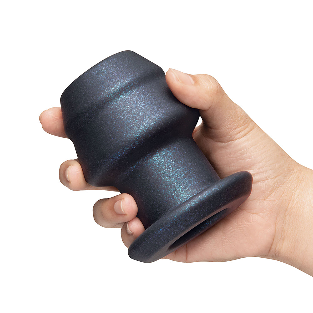 B-VIBE - HOLLOW TUNNEL PUGS 3-PIECE SILICONE ANAL TRAINING SET