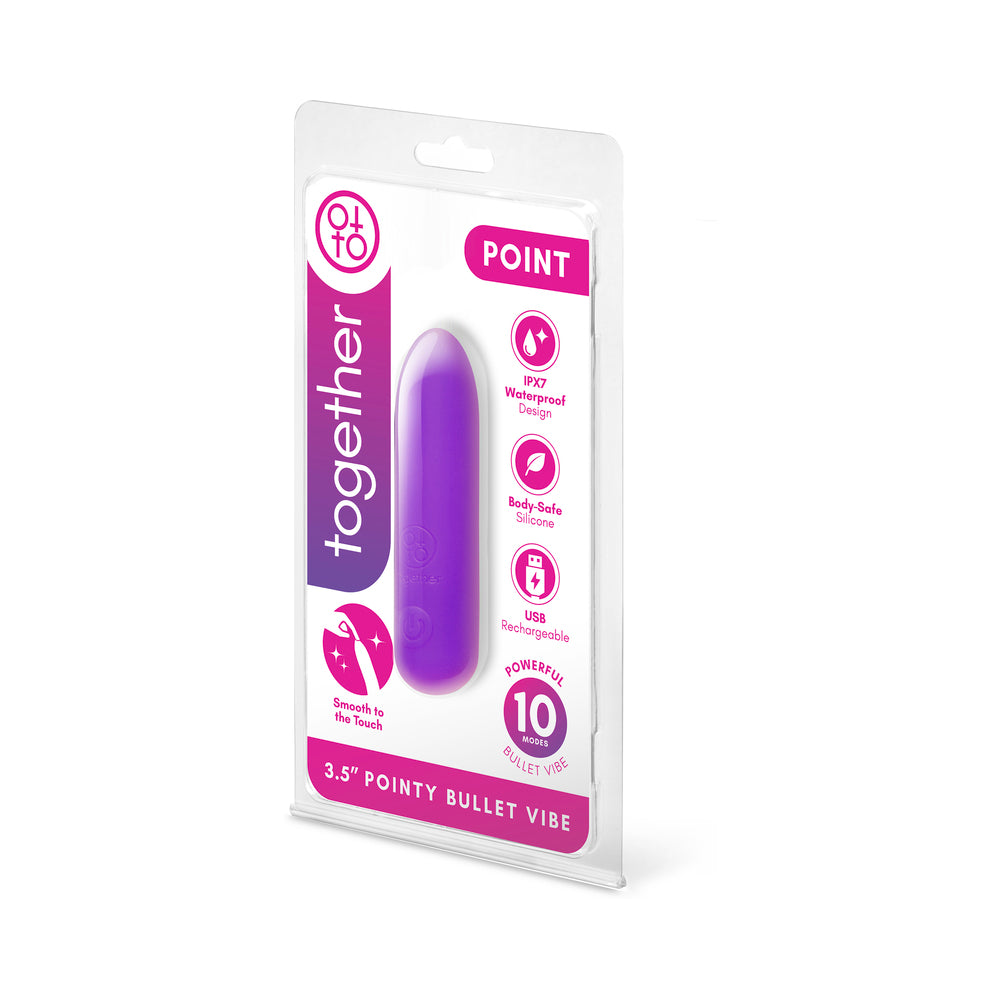 TOGETHER TOY - TOGETHER MINI VIBES POINT 3.5 IN. POINTY BULLET VIBE