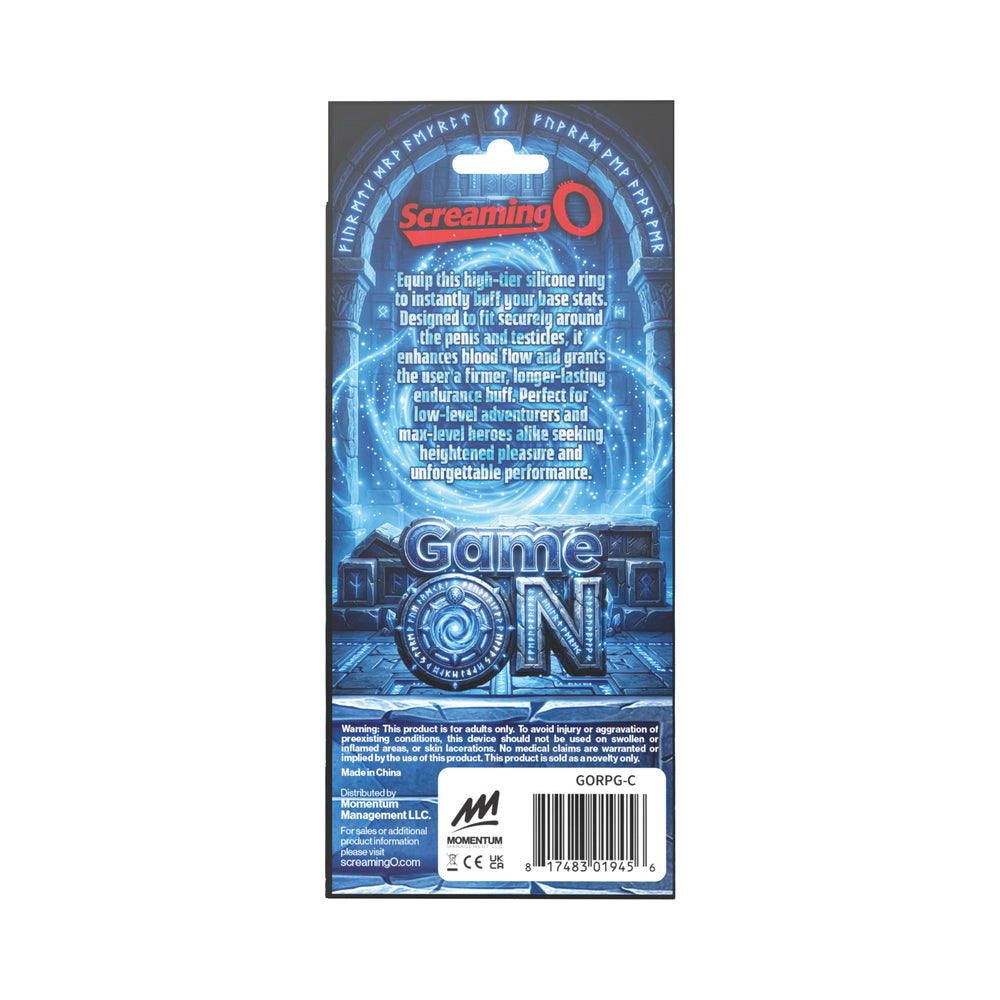 SCREAMING O - ROLE PLAYING GAME VIBRATING RING CLEAR