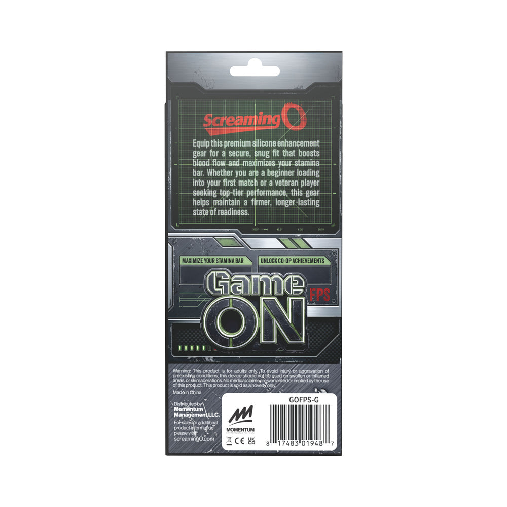 SCREAMING O - FIRST PERSON SCREAMER VIBRATING RING GREY