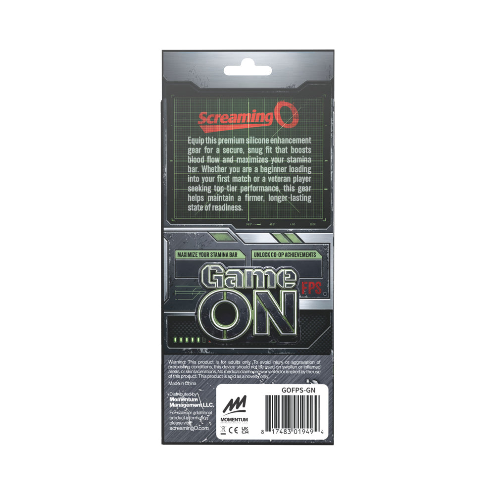 SCREAMING O - FIRST PERSON SCREAMER VIBRATING RING GREEN