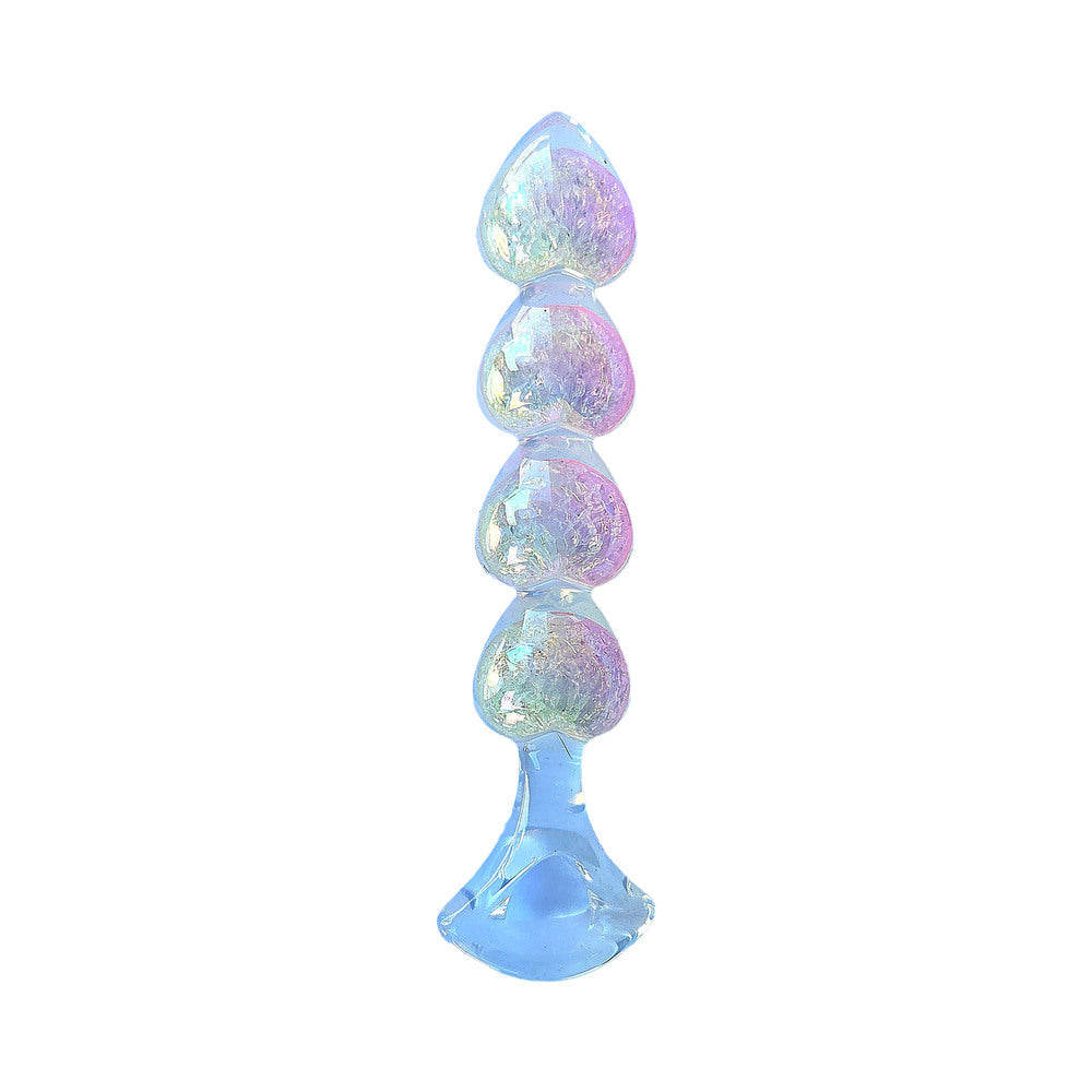 HOTT PRODUCTS - COTTON CANDY JOY GEMS PEARL DIPPER ANAL BEADS ENCASED SPARKLES
