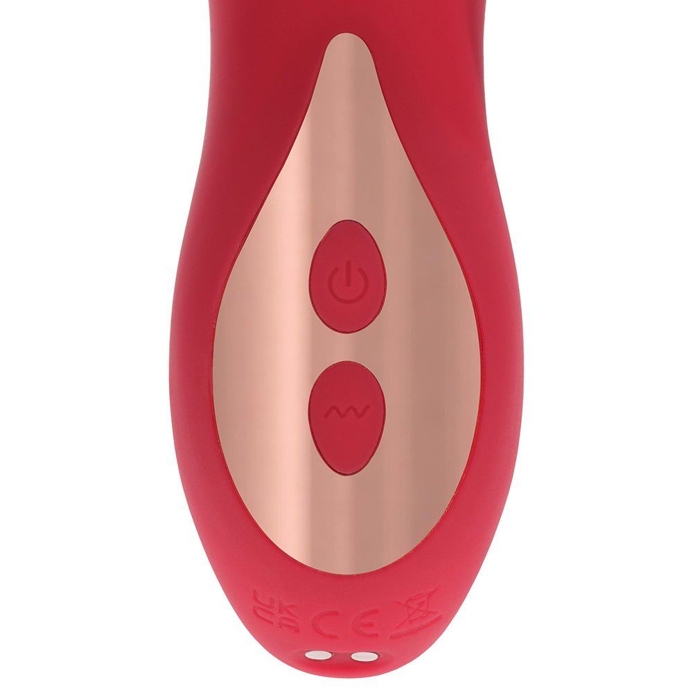 SHOTS - LOVELINE SPIN : LANGUE VIBRANTE ROTATIVE ROSE