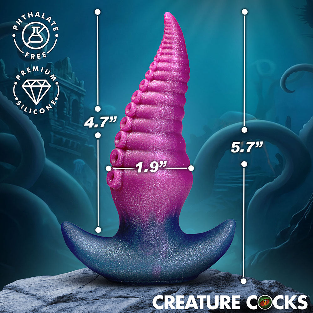 XR BRANDS - CREATURE COCKS OCTOPUS SILICONE BUTT PLUG