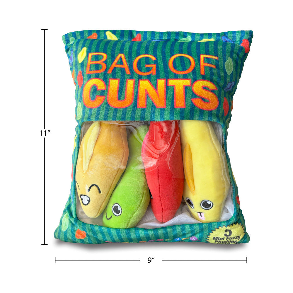 LITTLE GENIE - BAG OF CUNTS PLUSHY PILLOWS
