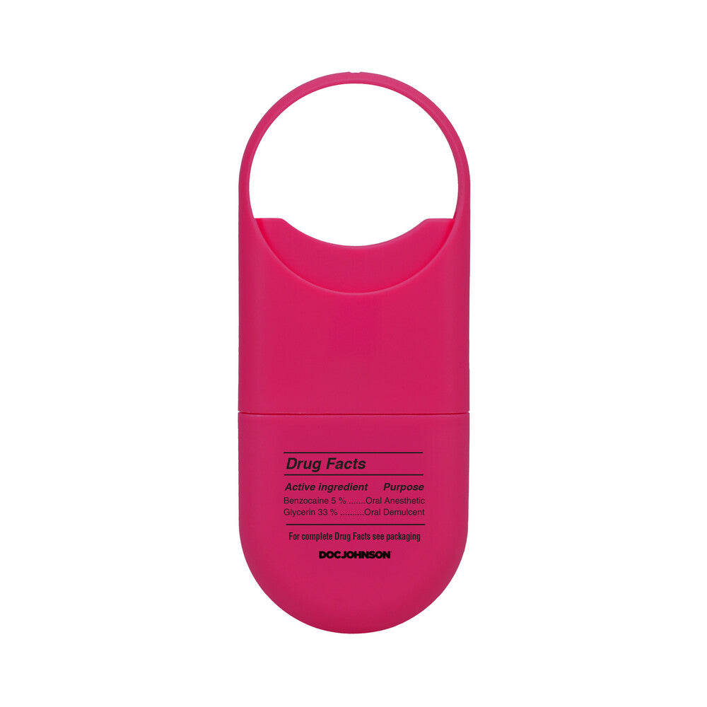 DOC JOHNSON - POLYNESIAN PLEASURES HEAD ON THE BEACH DEEP THROAT SPRAY TO-GO TROPICAL PUNCH .3 OZ.