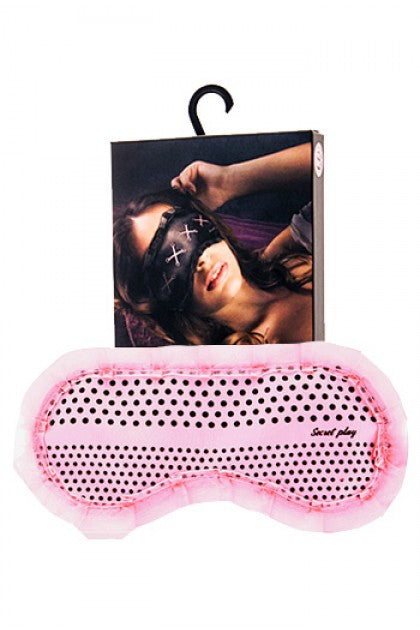 FEMARVI - SENSUAL SATEEN MASK: VENDA SATEN ROSA