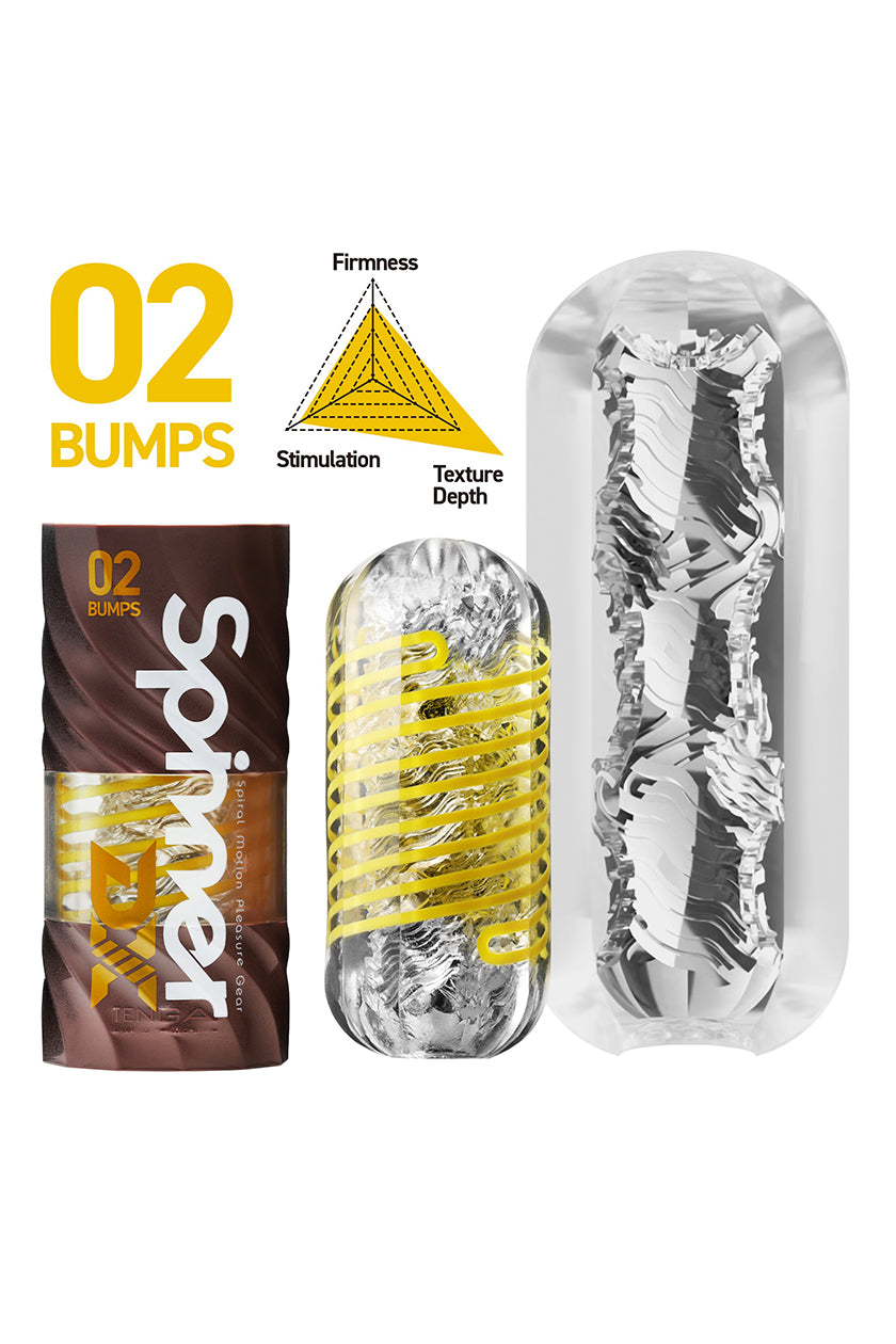 TENGA - SPINNER DX 02 BUMPS
