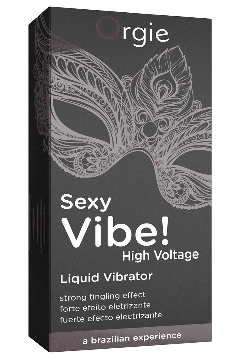 ORGIE - SEXY VIBE! HIGH VOLTAGE - LIQUID VIBRATOR