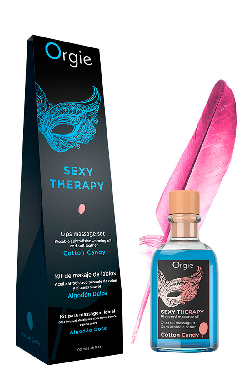ORGIE - LIPS MASSAGE KIT COTTON CANDY