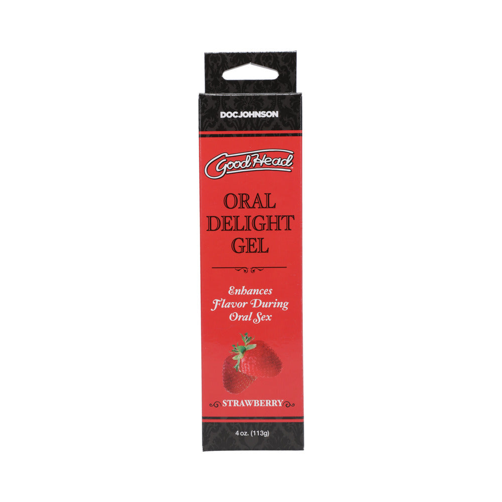 DOC JOHNSON - GOODHEAD - GEL DE PLACER ORAL - FRESA