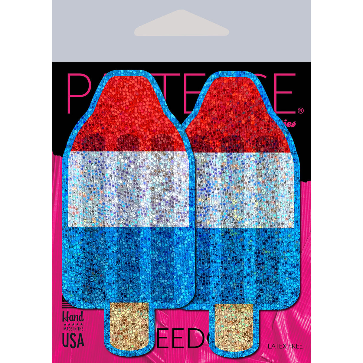PASTEASE GLITTER BOMB POP PASTIES