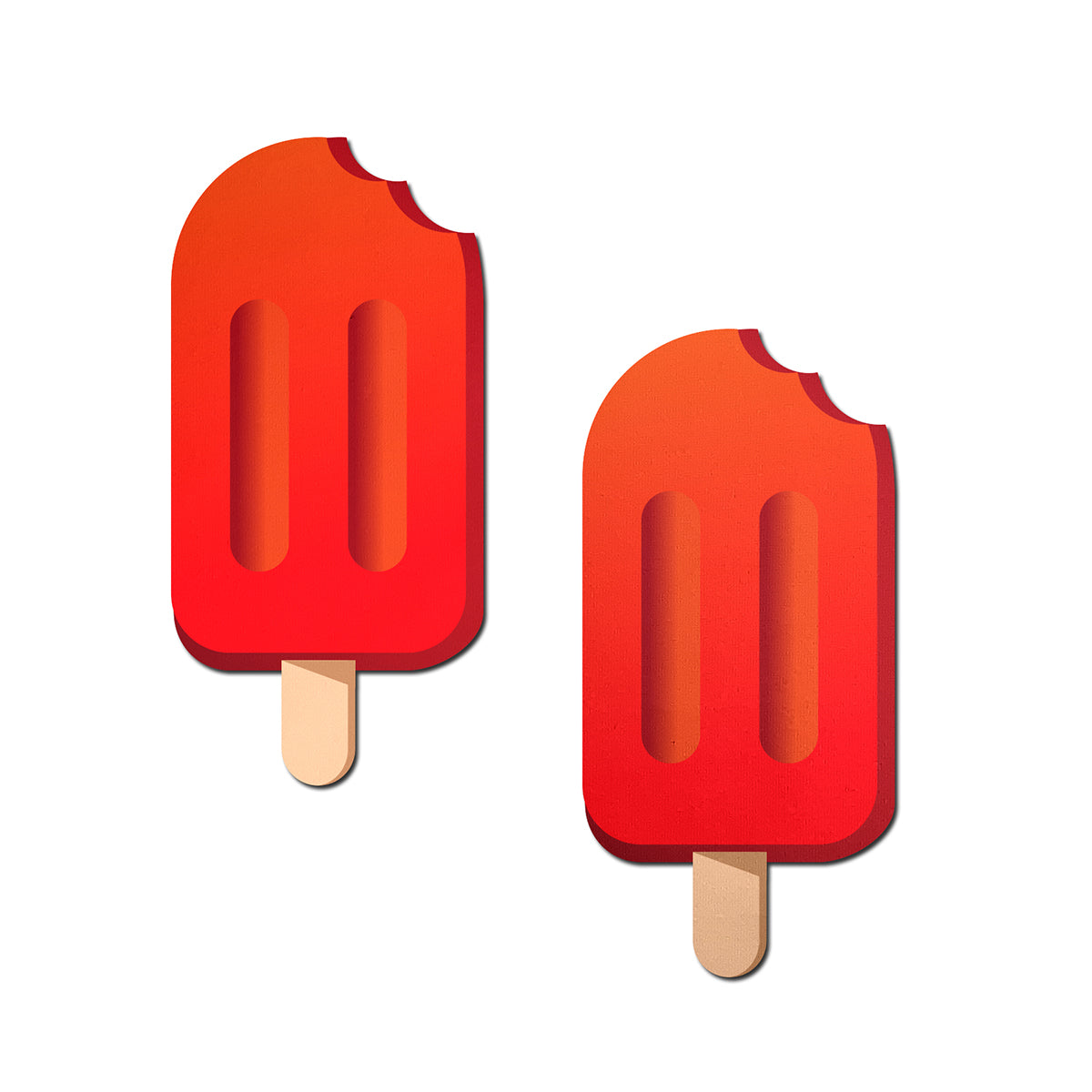 PASTEASE - CHERRY RED POPSICLE PASTIES