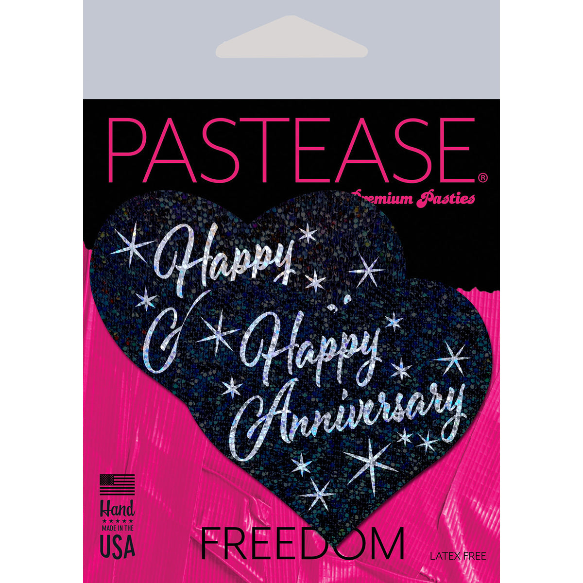 PASTEASE HAPPY ANNIVERSARY HEART PASTIES
