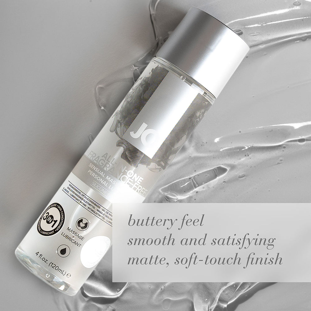 SYSTEM JO - JO ALL-IN-ONE SENSUAL MASSAGE GLIDE FRAGRANCE FREE 4 OZ.