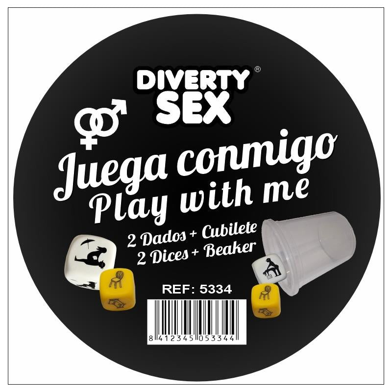 DIVERTY SEX - 2-DICE CUP STRAIGHT POSITIONS AND PLACE