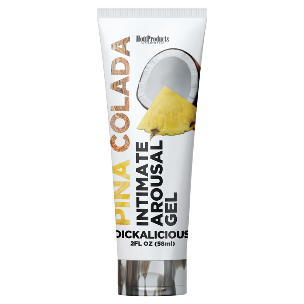 HOTT PRODUCTS - DICKALICIOUS INTIMATE AROUSAL GEL PINA COLADA 2 OZ.