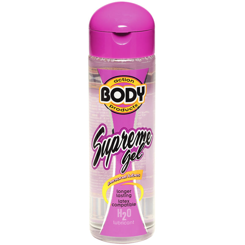 BODY ACTION SUPREME WATER BASED GEL LUBRICANT 2.3 FL OZ