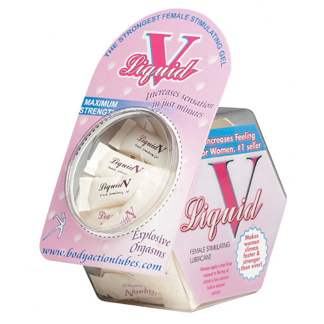 BODY ACTION - LIQUID V FEMALE STIMULANT DISPLAY BOWL (50 PIECES)