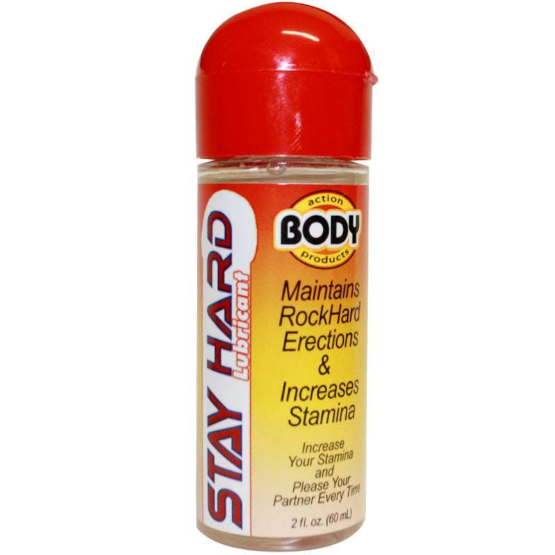 BODY ACTION - STAY HARD LUBRICANT (2.3OZ)