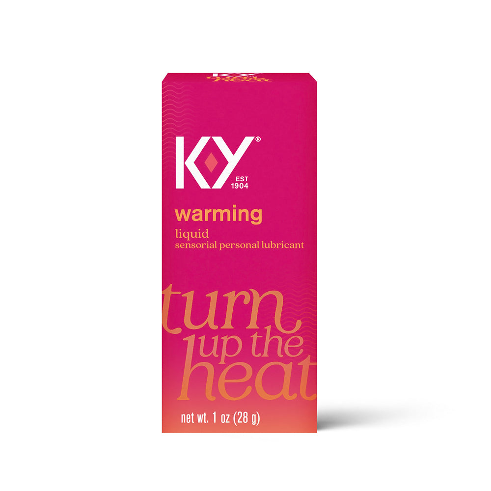 K-Y WARMING LIQUID PERSONAL LUBRICANT 1 OZ.