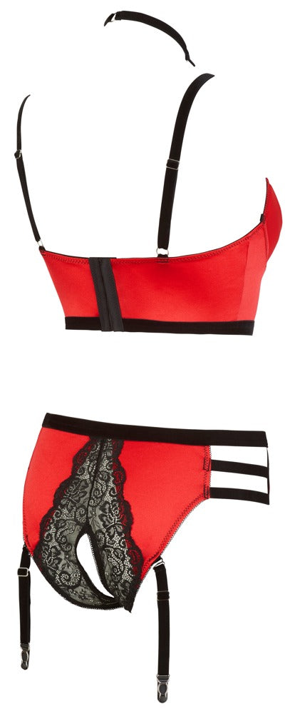 ABIERTA FINA - SHELF BRA AND BRIEFS