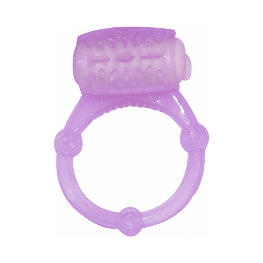 HOTT PRODUCTS - HUMM DINGER DUAL VIBRATING COCKRING (MAGENTA)
