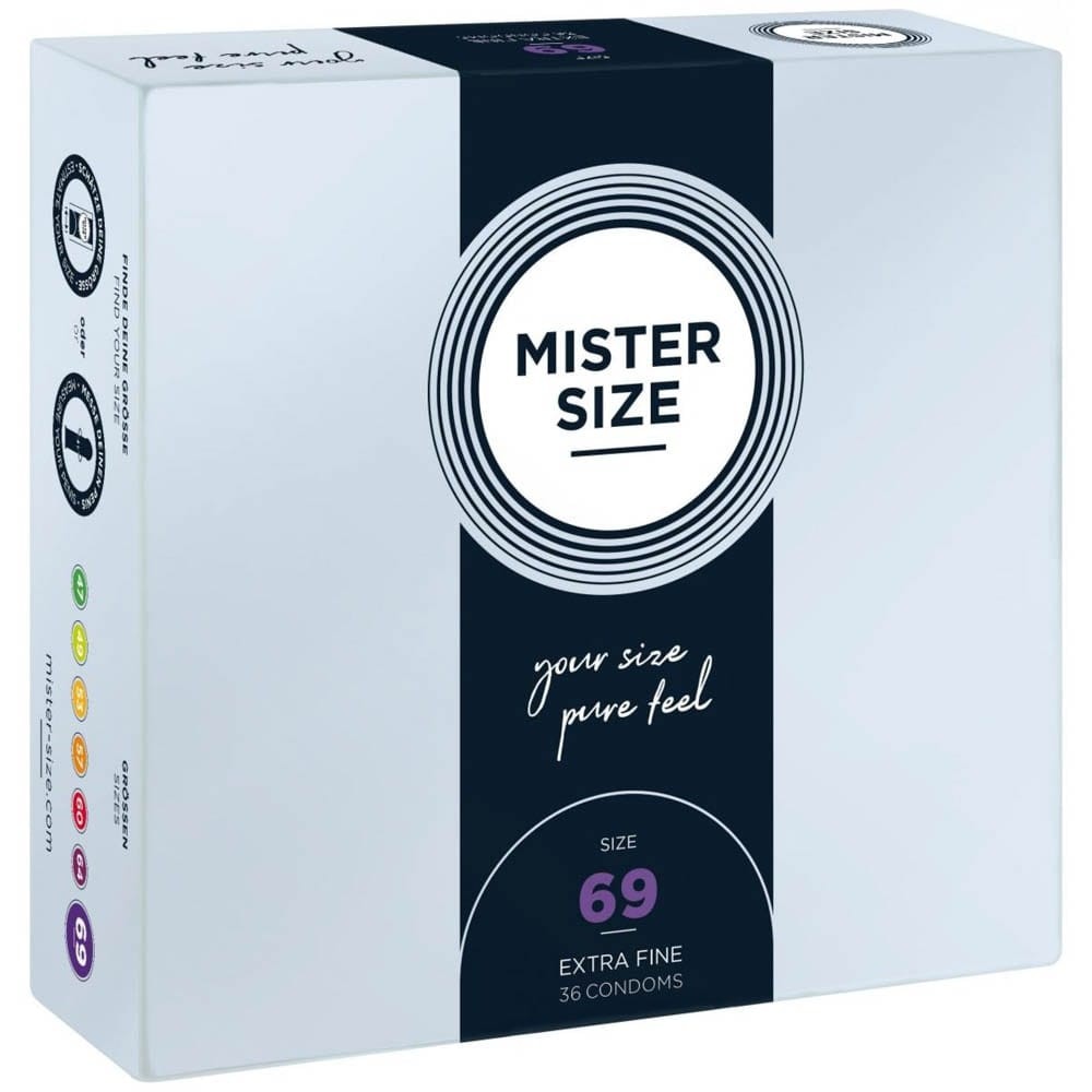MISTER SIZE - MISTER SIZE 69 MM CONDOMS 36 PIECES