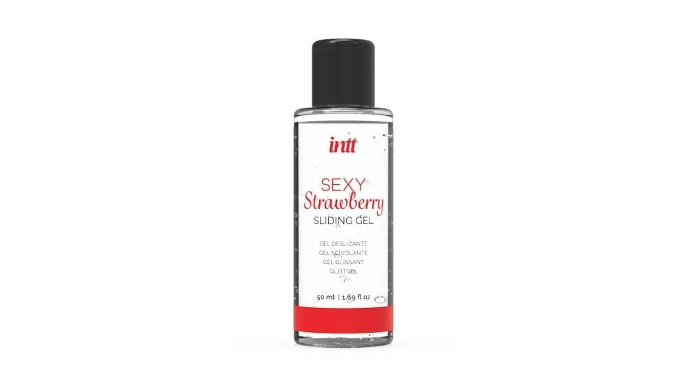 INTT - BLACK BRAZILIAN PANTY + SLINDING GEL