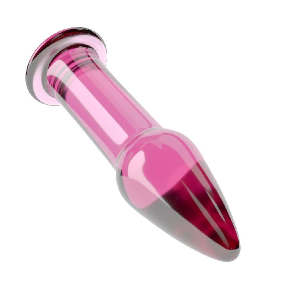 LOVETOY - 5" GLASS ROMANCE PINK