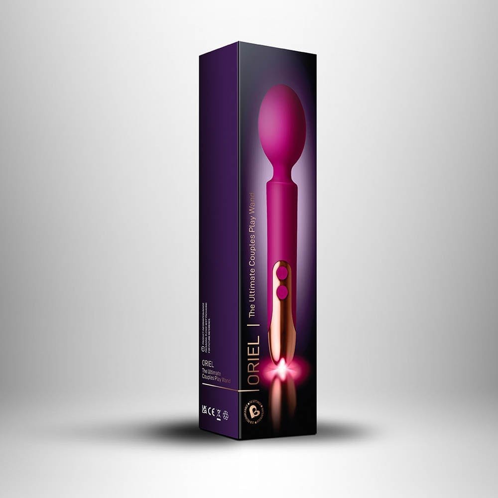 ROCKS-OFF - ORIEL RECHARGEABLE WAND - FUCHSIA