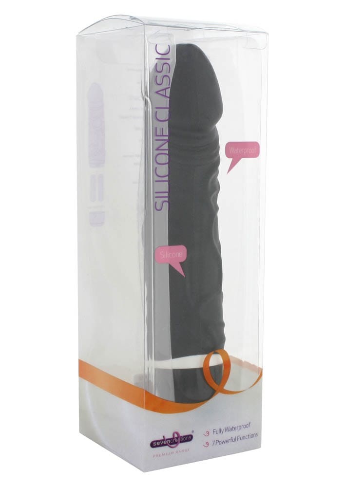 SEVEN CREATIONS - CLASSIC ORIGINAL VIBRATOR BLACK