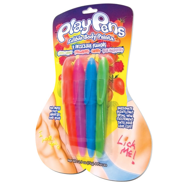 HOTT PRODUCTS - PLAY PENS EDIBLE BODY PAINTS