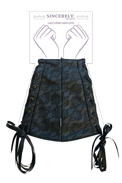 SPORTSHEETS - LACE CORSET ARM CUFFS