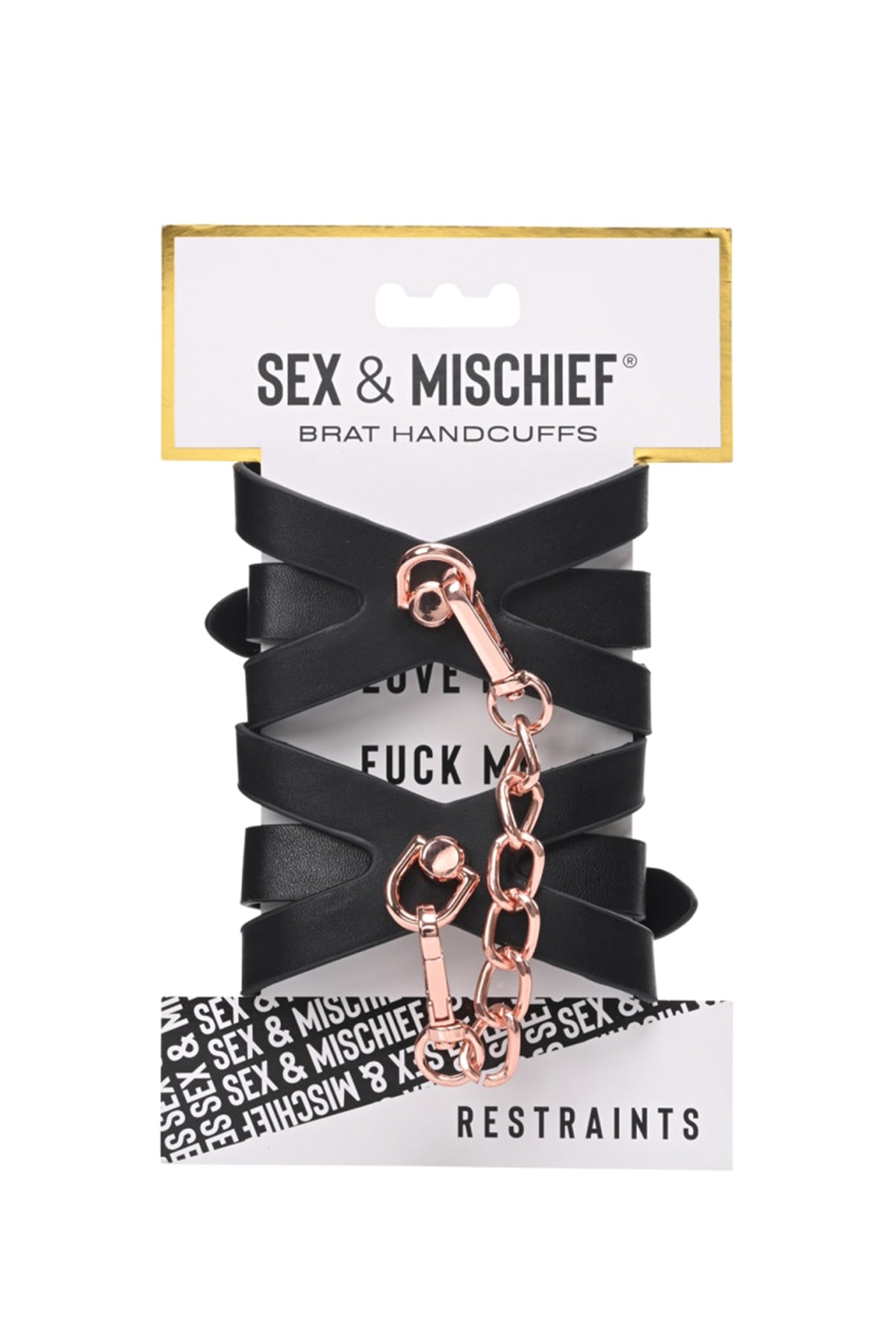SPORTSHEETS - S&M BRAT HANDCUFFS