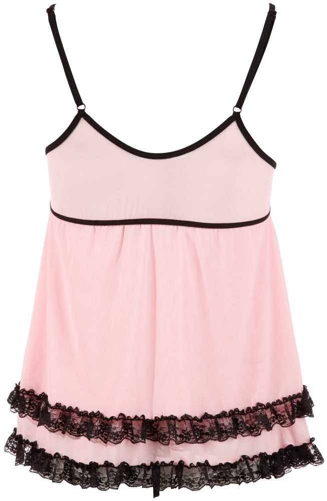 COTTELLI LINGERIE - BABYDOLL AND STRING