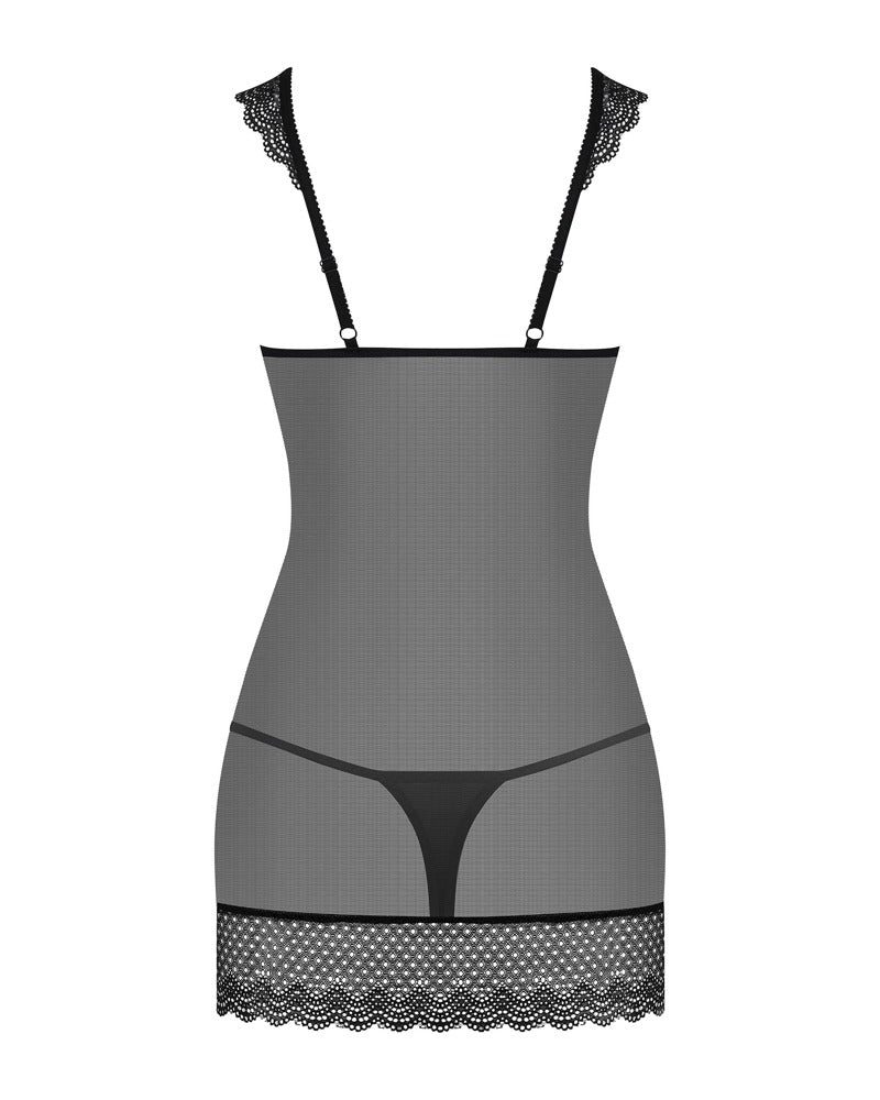 OBSESSIVE - CHEMISE & THONG