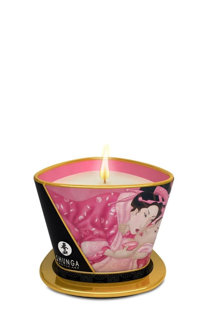 SHUNGA - MASSAGE CANDLE ROSES 170ML