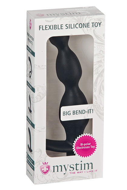 MYSTIM - BIG BEND-IT! - WITH E-STIM - BLACK