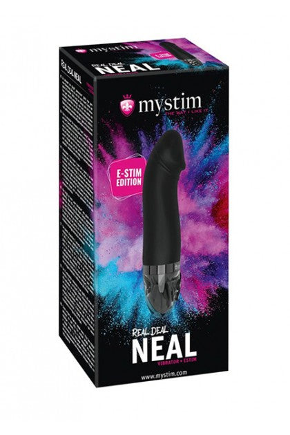 MYSTIM - REAL DEAL NEAL ESTIMVIBRATOR, NOIR