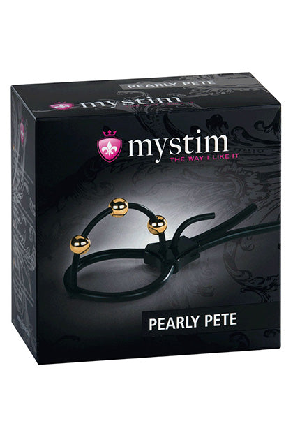 MYSTIM - PEARLY PETE - CORONA STRAP WITH GOLDEN BALLS