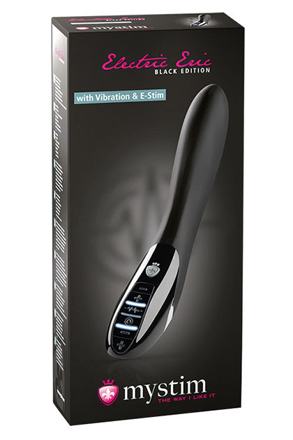 MYSTIM - ELECTRIC ERIC ESTIM VIBRATOR, BLACK EDITION