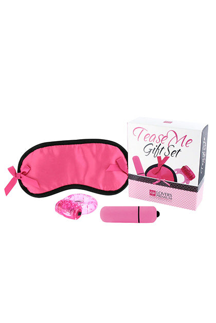 LOVERS PREMIUM - TEASE ME GIFT SET PINK