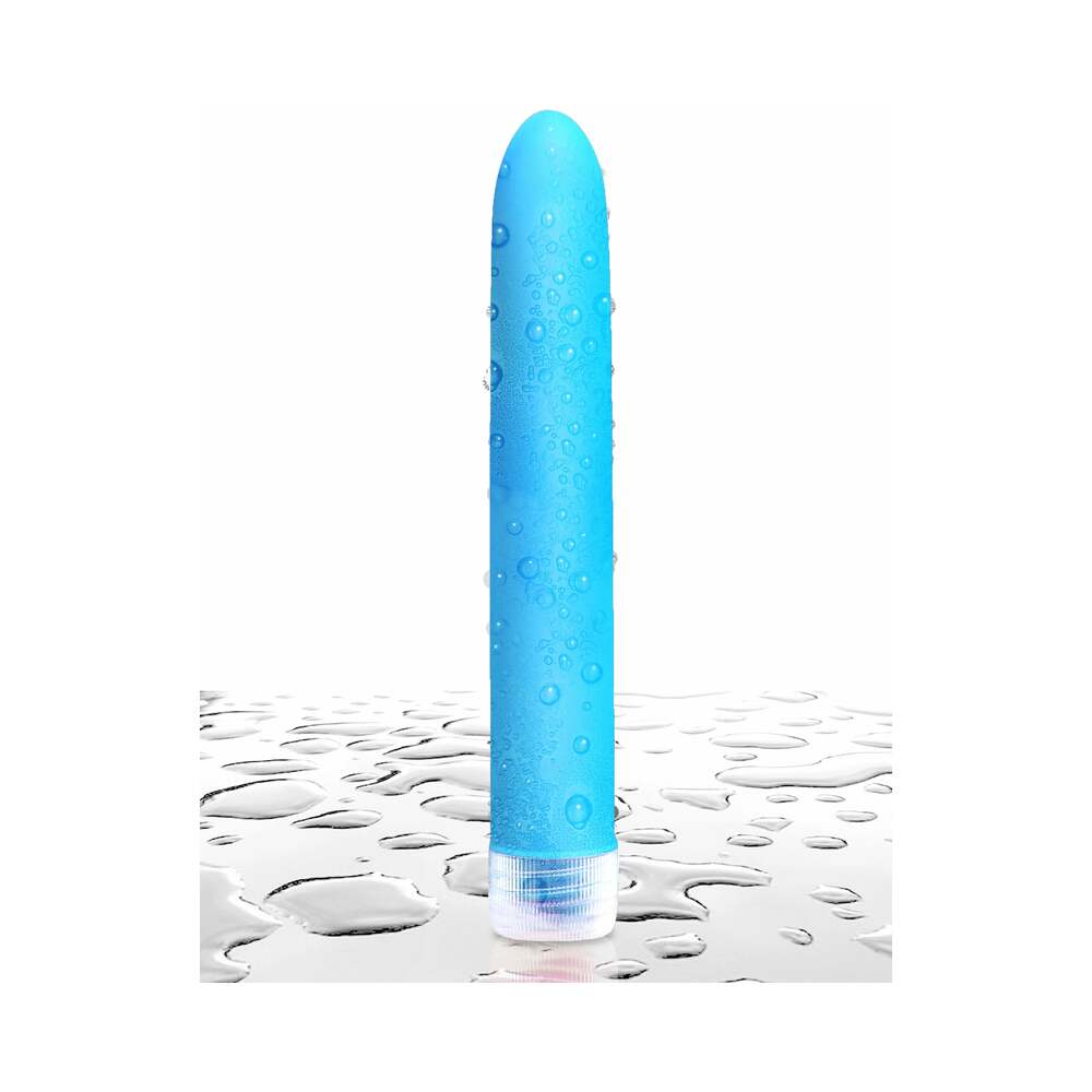 NEON LUV TOUCH VIBE WATERPROOF SLIMLINE VIBRATOR BLUE