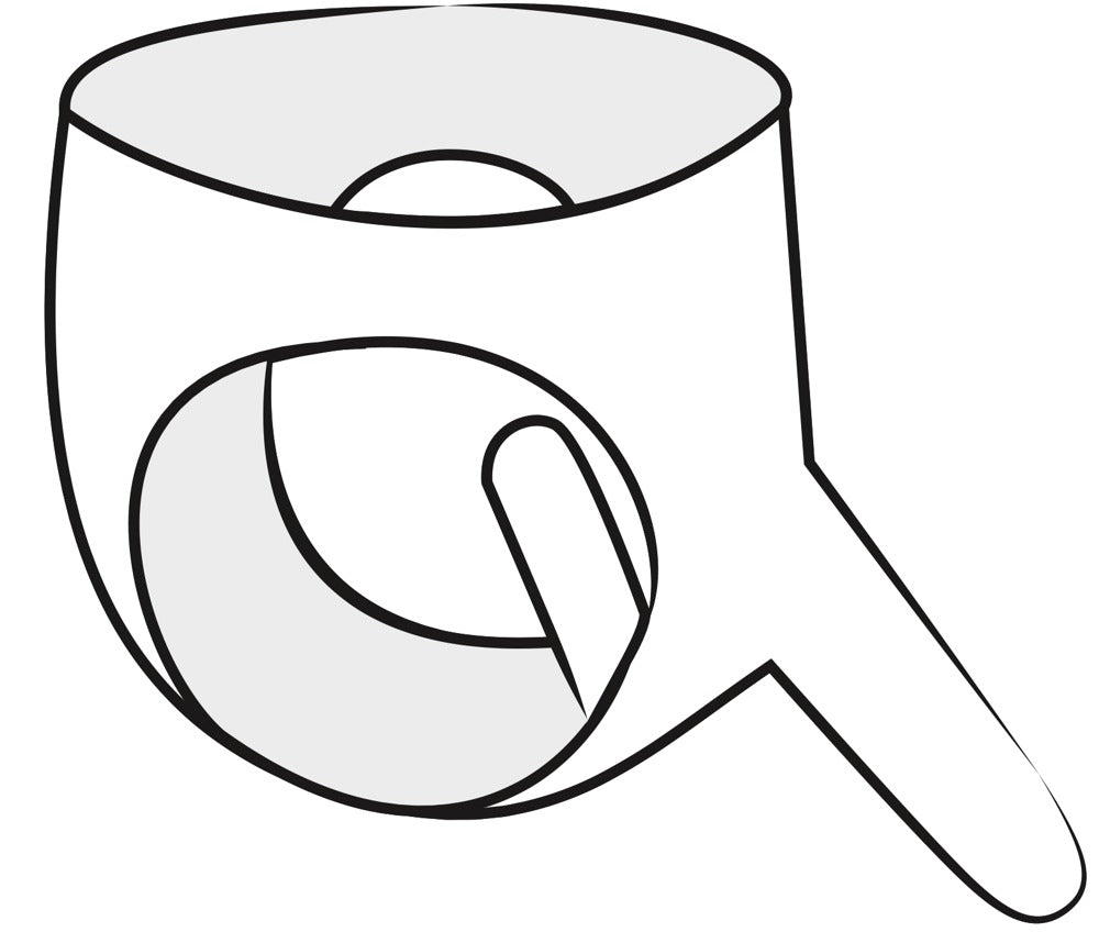 LATE X - LATEX BRIEFS WITH 2 DILDOS