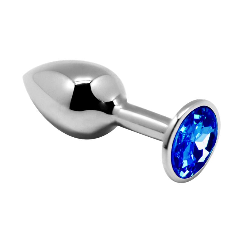 ALIVE - 3 METAL BUTT PLUG SET WITH JEWEL